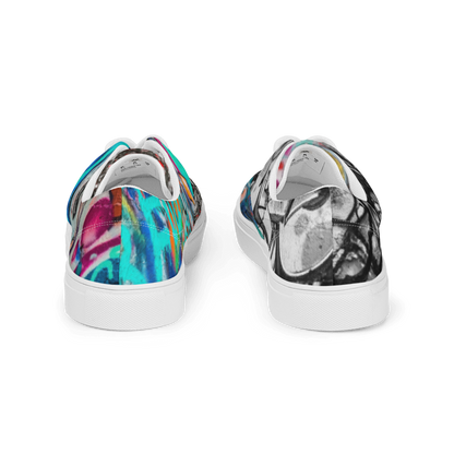 Women’s Graffiti Urban Streetwear lace-up canvas shoes
